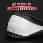 New Nappa Leather car Steering Wheel Cover，for Car Truck SUV 15 inch (Black)
