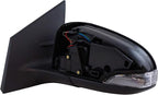 Power Heated Paint to Match Side Mirror Set Driver & Passenger Compatible with 2016 Scion iM, SC1320110, SC1321110