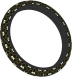 Bee Bee Keeper Cute Mini Yellow Honey Steering Wheel Cover Car Accessories Cute for Women Girls Girly Universal 15 Inch Neoprene Auto Interior Decor Anti Slip Car Truck Protector