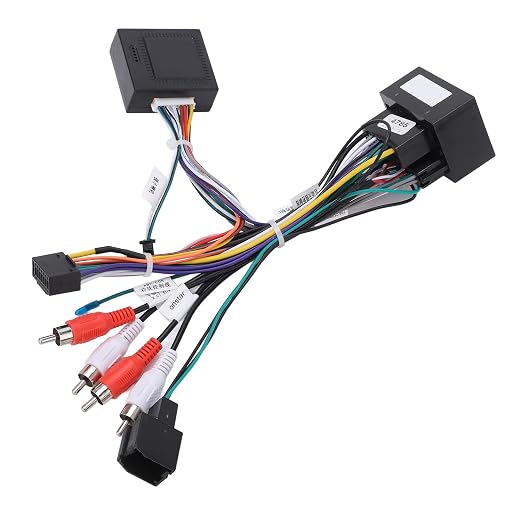 Radio Wiring Harness Fit for Cruze, Audio Wiring Harness with CAN Bus Box 16Pin Replacement