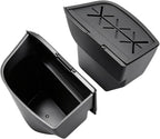 (2Pack) 2026 RAV4 Door Trash Can for Toyota R AV4 (LE/SE/XLE Premium/Woodland/XSE/Limited/GR Sport), Durable &Waterproof Door Side Garbage Can Insert 2026 R AV4 Accessories (Left&Right w/Lid)