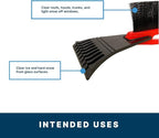 Teal Turtle - Universal - 21 Inch Car Snow Brush and Ice Scraper for Snow and Ice Removal