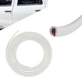 Car Door Edge Guards, Car Door Protector, 32Ft Rubber Seal Protector U Shape Edge Trim, Anti-Collision Auto Door Entry Guard Protective Strip Universal for Most Vehicles (White, 10M)
