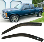 2pcs Original Side Window Wind Deflectors for Chevrolet/GMC 88-99 C/K1500/2500/3500 Standard Cab 92-94 Blazer 95-99 Tahoe,Rain Guards,Nice Looking Window Visors for Cars,Vent Deflector 92099