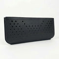 Car Seat Side Pocket Organizer, PU Leather Water-Resistant Car Console Storage Bag, Multifunctional Auto Interior Door Tray Pouch Organizer Accessories for Phone Keys Sunglasses (Black)