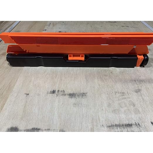 Roadside Emergency Reflective Warning Triangles with Carrying Case, DOT Approved, Weighted Base, 3 Pack, F3TK