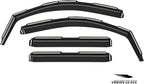 Voron Glass in-Channel Extra Durable Rain Guards for Cadillac Escalade 2015-2020, Window Deflectors, Vent Window Visors, 4 Pieces - 200462