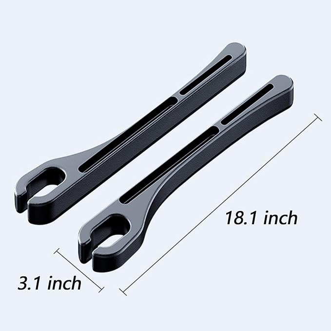 2 Pcs Car Seat Gap Filler，PU Leather Fill The Gap Between Seat and Center Console，Universal Fit Organizer for Car SUV Truck
