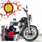 12V Motorcycle Anti-Theft Alarm with Remote Engine Start | 12V motorcycle anti-theft alarm system with remote control and engine start function