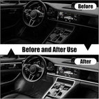 EL Wire Interior Car LED Strip Lights, USB Car Neon Light Strip with Sewing Edge, 16FT Neon Light 5V with Fuse Protection, Electroluminescent Car Indoor Decorations (White)