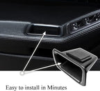 Front Row Door Organizer Compatible with Ford Explorer 2011 2012 2013 2014 2015 Armrest Storage Tray Phone Container Handle Pocket ABS Tray Insert Glove Pallet