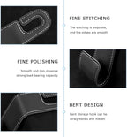 Car Seat Headrest Hook, Microfiber Leather Hanger Holder Hook for Hanging Purse and Bag, Universal Vehicle Back Seat Organizer Hook for Grocery Bag Handbag Coat (Black)