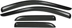 Tape On Window Visors Rain Guards Deflectors for 2009-2018 Ram 1500 Crew/Mega Cab/Full-Size Cab, Side Vent Visors Shades for 2010-2025 Ram 2500 & 3500, 2019-2025 Ram 1500 Classic Body Models Only