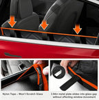Car Door Protector for Dogs: Compatible with Tesla Model Y/3-Waterproof & Anti-Scratch Door Protector from Dog Scratching-Heavy Duty Dog Car Door Protector 2 Pack
