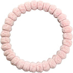 Sun Walker Fluffy Car Steering Wheel Cover, Soft Plush Anti-Slip Steering Wheel Protector for Warm Winter, Fuzzy Comfortable Wheel Cover Auto Interior Accessories for Women Girl (Pink)