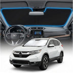 for Honda CRV Sun Shade Windshield Cover - Custom Fit CR-V Accessories 2017-2022 Sunshade Foldable UV Protection & Heat Shield Sun Visor Accessories
