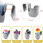 Child Cup Holder for Convertible Car Seats, Car Seat Cup Holder, Baby Stroller Cup Holer Wheelchair Cup Holder, Child Cup Holders Compatible with The Majority of Car Seat Models – Grey