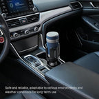 Car Cup Holder Expander, Auto Cup Organizer Expander Holder, Auto Insert Cup Holders with Adjustable Base, Automatic Car Cup Holder Expander Holds Large Water Bottles for Most Coffee Mugs