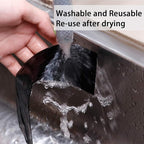 Car Door Edge Guards Door Sill Protector, 2.7In x 16.4Ft 5D Carbon Fiber Car Wrap Film, Vinyl Automotive Wrap Film Anti-Collision Fits for Most Car (Black)