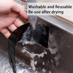 Car Door Edge Guards Door Sill Protector, 4In x 16.4Ft 5D Carbon Fiber Car Wrap Film, Vinyl Automotive Wrap Film Anti-Collision Fits for Most Car (Black)