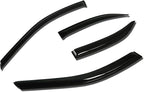 Rain Guards Tape-On Compatible with Toyota Camry 2002-2006, Acrylic 4Pcs Window Vent Visor Deflector