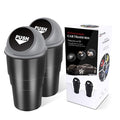 Cup Holder Trash Can, Leakproof Car Trash Can with Lid, Trash Bin for Car Accessories, Mini Garbage Bin Organizer for Automotive Office Home Kitchen, Applicable to Women and Men