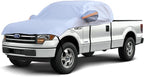 Truck Car Cover Top for Crew Cab Pickup, Half Cover Sunproof Waterproof Windproof Protector for Extended Cab Trucks