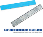 Upgraded Wheel Weights 1oz - 72PCS Adhesive Stick on Wheel Weights, 72 oz/Box, Perfect for Cars/Trucks/SUVs/Motorcycles