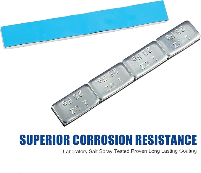 Upgraded Wheel Weights 1oz - 72PCS Adhesive Stick on Wheel Weights, 72 oz/Box, Perfect for Cars/Trucks/SUVs/Motorcycles