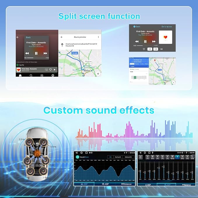 Car Radio for Chevrolet Chevy Silverado GMC Sierra Yukon 2007-2013 Android 13 GPS Navigation 2GB+32GB with 7 inch Touch Screen CarPlay Android Auto Bluetooth SWC Backup Camera