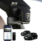 Dual Channel 4K & 1080P Dash Cam for Audi 2019-2026 A4 A6 Allroad A3 A5 Q5 S4 S6 Q7 A8 Q8 S8 TT A7 S5 Q3 e-tron,OEM Style,Loop Recording,Easy Installation,WiFi & App,128G Card