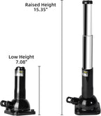 Car Jack 2 Ton Screw Jack and Jack Stand in One, 4000 lb Capacity, Off-Road/Overlanding Use (7.08" - 15.35") tire Jack fit Ford F150 Chevy Silverado Doge Ram Toyota Land Cruiser Prado (107B)