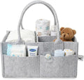 Mr. Pen- Baby Diaper Caddy Organizer, Gray, Medium | Nursery Storage Bin and Car Organizer for Diapers and Baby Wipes
