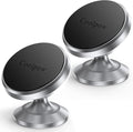 【2 Packs Magnetic Phone Holder for Car【Strong Magnet】 Phone Holders for Your Car Phone Holder Mount【4 Metal Plate】 Universal Car Accessories for Women Men for iPhone Samsung Speakerphones