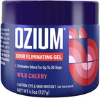 Odor Eliminating Gel Air Freshener 4.5 oz Wild Cherry 1-Pack | For Home Car Office