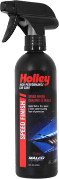 Speed Finish - Ceramic Detailing Spray - High-Performance Car Care, Fast Acting, Quick Drying - Spray on Any Vehicle Surface to Repel Water and Protect Paint - 16 oz.