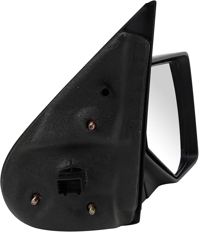 Passenger Side Power Mirror Chrome Cover Puddle Light Smooth Black Compatible with 2006-2010 Ford Explorer 2007-2010 Explorer Sport Trac FO1321417