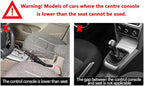 Car seat gap filler organizer,multifunctional car seat organizer,Adjustable Cup Holder car console side storage box Holders phone, sunglasses,car accessories (Black style 3)