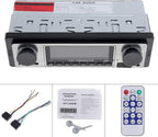 12V Bluetooth Car Radio MP3 Player Vehicle Stereo Audio Support FM/USB/SD/AUX with Remote Control