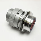 Deutsch HD30 Bulkhead 29-pin Metal Connector kit, 12-14-20 AWG Solid Contacts (Made in USA)