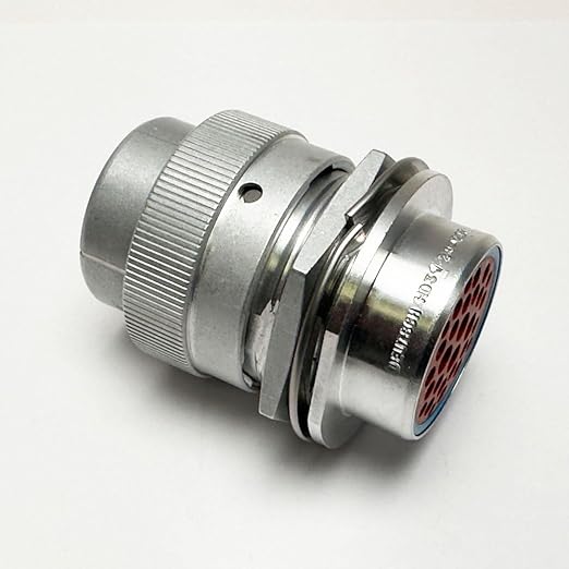 Deutsch HD30 Bulkhead 29-pin Metal Connector kit, 12-14-20 AWG Solid Contacts (Made in USA)
