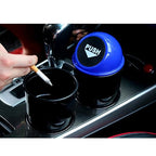 Cup Holder Trash Can, Leakproof Car Trash Can with Lid, Trash Bin for Car Accessories, Mini Garbage Bin Organizer for Automotive Office Home Kitchen, Applicable to Women and Men