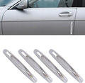 4PCS Car Door Edge Guards, Anti-Scratch Car Door Protector Trim Strip with Self Adhesive, Universal Door Guards for Cars Trucks SUVs, Exterior Car Accessories (Gray)