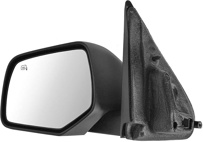 2 Piece Driver and Passenger Side Mirror Assembly Set Electric Adjustment Heated No Memory Black Compatible with 2008-2011 Mazda Tribute MA1320164 MA1321164