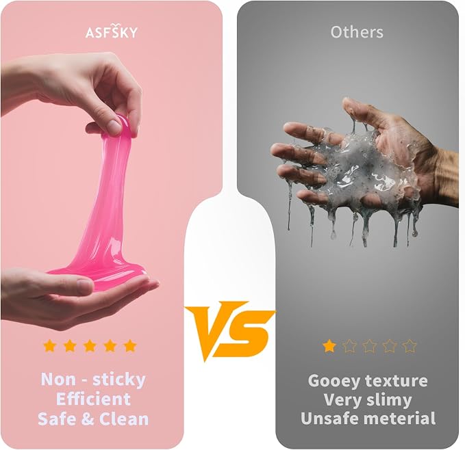 Car Cleaning Gel (Red,watermelon) Cleaning Putty Universal Dust Cleaning Car Interior Cleaner Keyboard Dust Remover Car Slime Gifts for Men Women girl（1 pack）