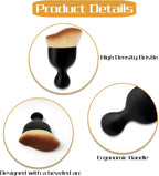 Car Interior Dust Brush, Auto Detailing Brush, Soft Bristles Car Cleaning Brushes, Tool for Air Conditioner Vents, Leather, Computer, Scratch Free, Car Interior Accessories