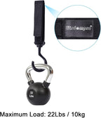 Car Seat Headrest Hook, 2 Pack Multi-Purpose Hanger for Handbag, Purse, Coat, Clothes & Grocery Bag - Black