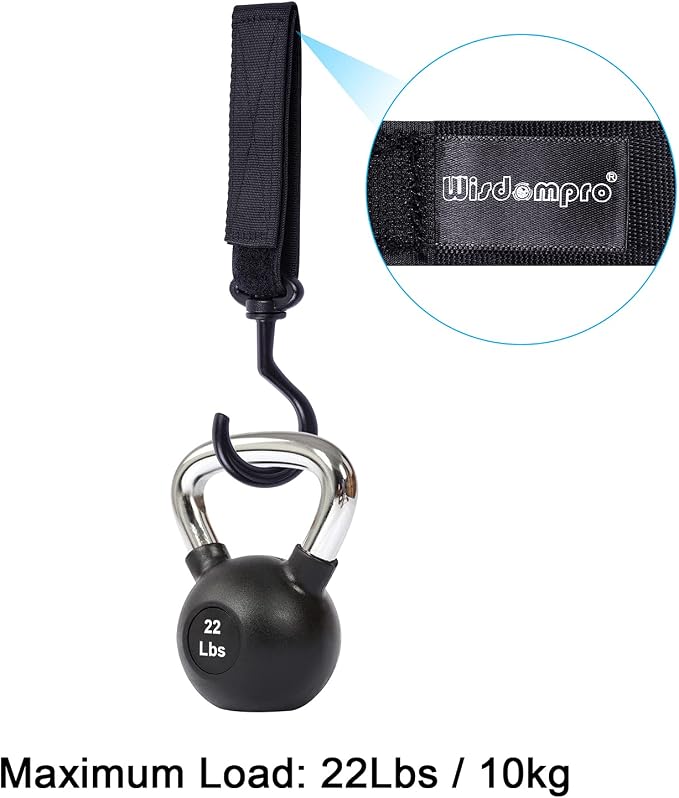 Car Seat Headrest Hook, 4 Pack Multi-Purpose Hanger for Handbag, Purse, Coat, Clothes & Grocery Bag - Black