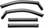 2023-2026 in-Channel Rain Guards for Honda CR-V Side Window Visor Deflectors CRV LX EX EX-L Sport Hybrid Sport Touring Durable Tinted Shades 2024 2025