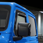 Goodyear Shatterproof in-Channel Window Deflectors for Jeep Wrangler JL 2018-2026, Rain Guards, Window Visors for Cars, Vent Deflector, Car Accessories, 2 pcs. - GY007922
